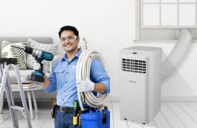 Jasa Pasang AC Portable Bogor