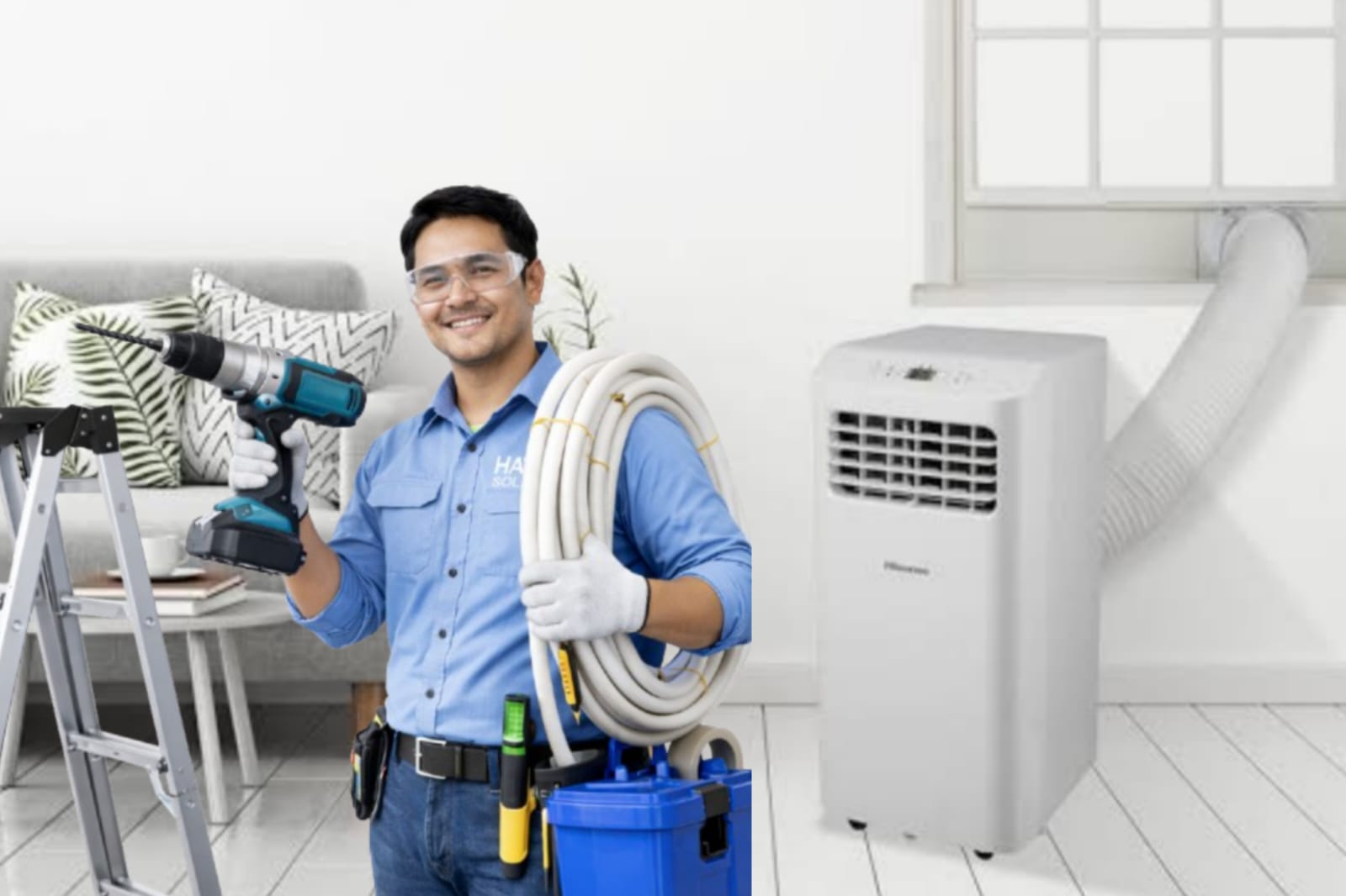 Jasa Pasang AC Portable Depok Jasa Pasang AC Portable Depok