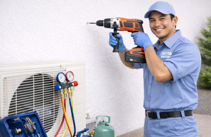 Jasa Pasang AC rumah Bogor AC Splitwall