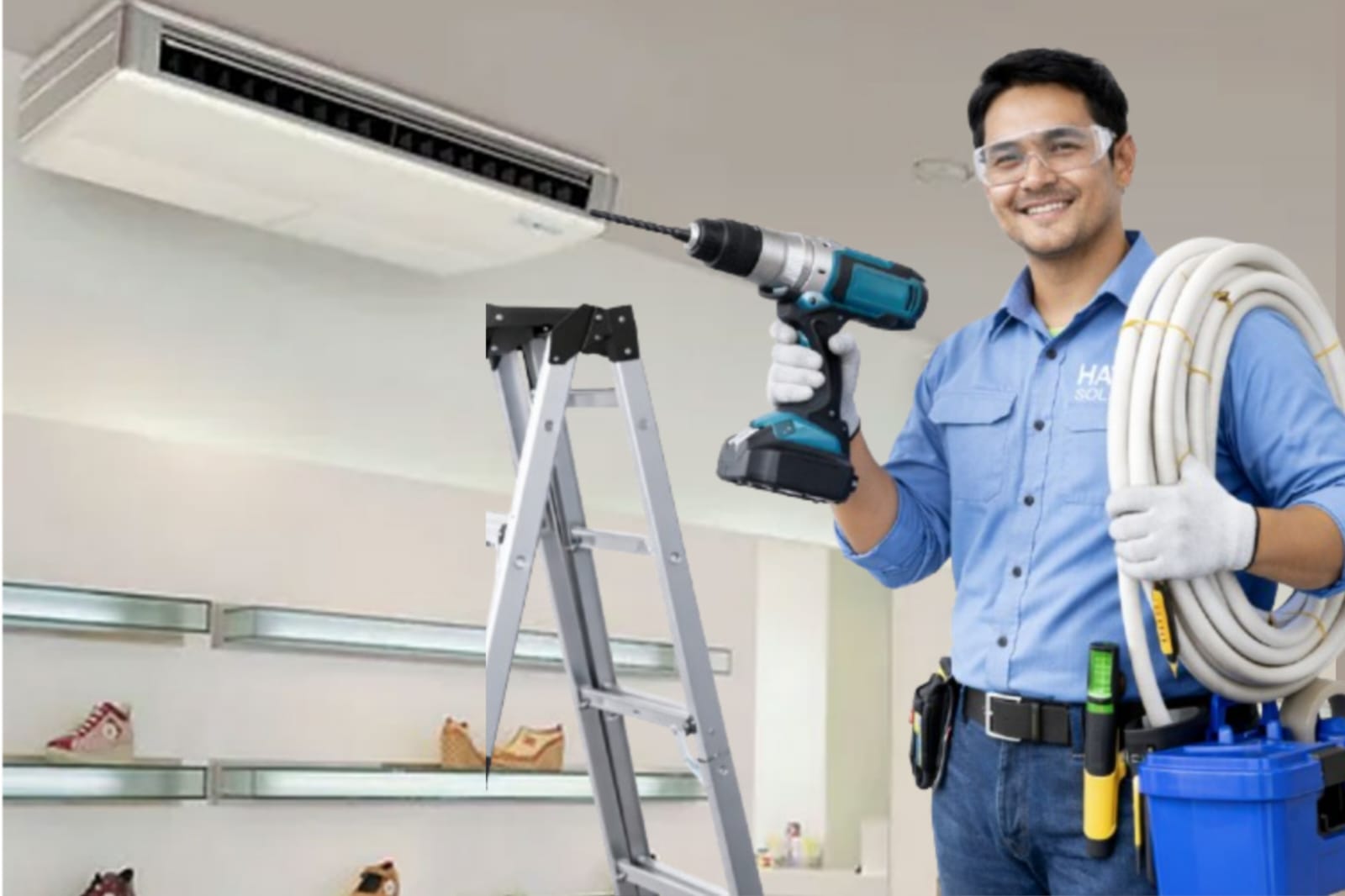 Pasang AC Ceiling Terdekat Pasang AC Ceiling Terdekat